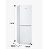 Bosch Serie 2 KGN33NWEAG 60/40 Frost Free Fridge Freezer