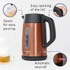 Bosch TWK4P439GB DesignLine Plus Copper Stainless Steel Cordless Kettle