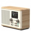 Pure Classic H4 Digital Radio Cotton White - Oak