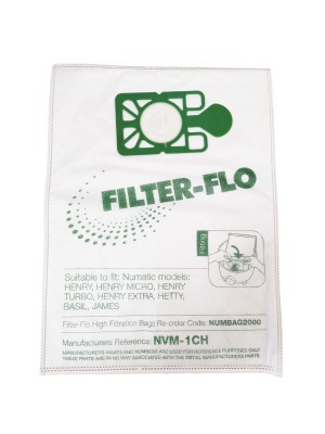 Filter-Flow NVM-1CH Synthetic Dust Bags (NON GENUINE)