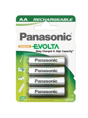 Panasonic Evolta AA Ready To Use Rechargeable Batteries