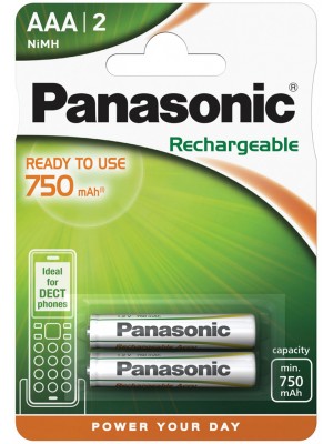 Panasonic AAA P03 NiMH Ready To Use Rechargeable Batteries