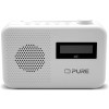 PURE Elan One² Portable DAB+ Radio with Bluetooth White