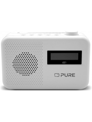 PURE Elan One² Portable DAB+ Radio with Bluetooth White