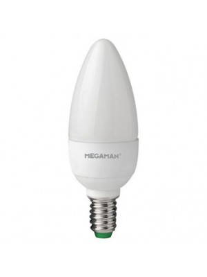 Megaman 5.5W Eco LED Candle Bulb E14/SES (Warm White)