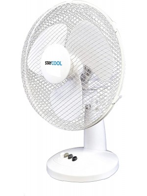 STAYCOOL 12" Desk Fan F1011WH