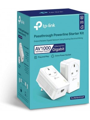 TP-LINK TL-PA7017P KIT 1-Port Gigabit Powerline Starter Kit