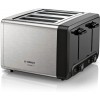 Bosch TAT4P440GB DesignLine 4 Slice Toaster - Stainless Steel